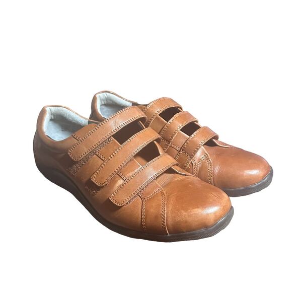 Ros Hommerson Natasha Loafers - Women's Size 8 W - Tan Leather - Picture 2 of 12